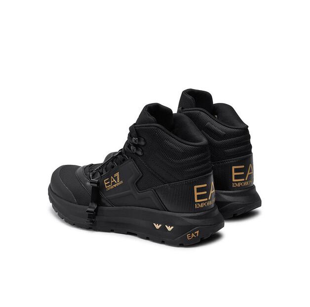 Мужские кроссовки EA7 Emporio Armani X8z036 xk293 u428 чёрные