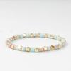 Popular fashion hand jewelry natural stone bracelet colorful retro bohemian bracelet women