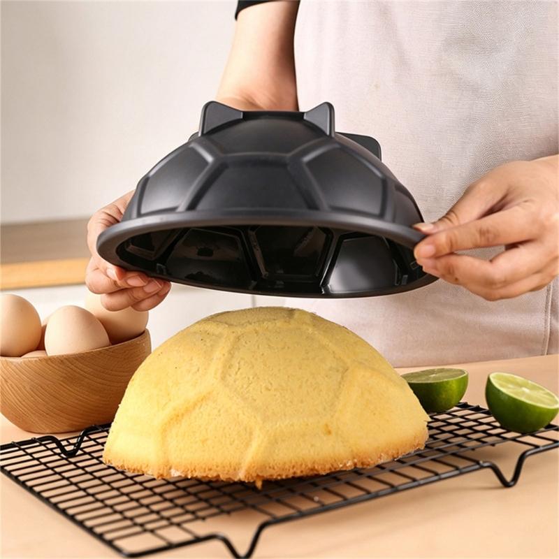 Football Soccer Shape Cake Molds Silicone Half Sphere Pan Nonstick Dome Baking Tool for Home, Party Cakes and Sports Theme Dessert