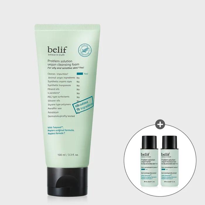 Problem Solution Vegan Cleansing Foam 100ml