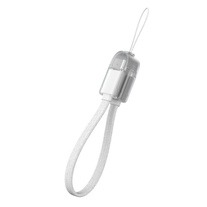 Multifunctional PD 60W Type C Fast Charging Short Cable Portable TPE Material Cord for Home Travel Student Use