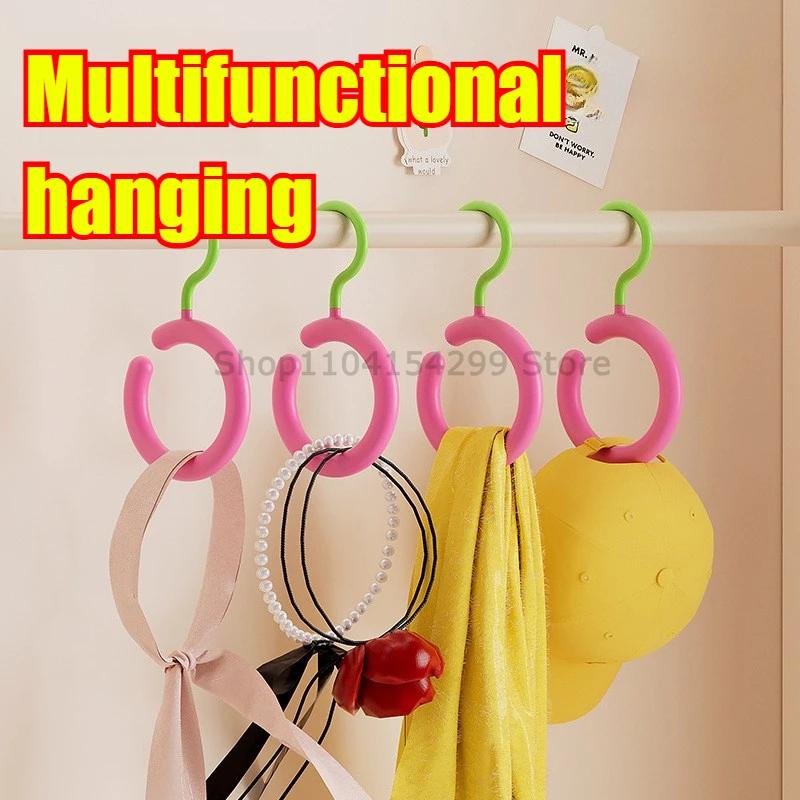 Hat Storage Clothes Hanger Invisible Luxury Multi-Function Hook Home Use New 2025 Plastic Coat Hanger Nordic Sle Adult Closet