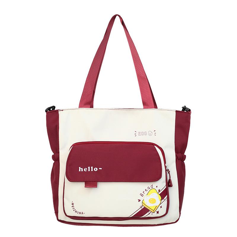 Single-shoulder Crossbody Bag for Female Middle School Students and College Students