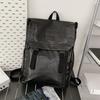 Japanese Tooling Schoolbag Male College Student Computer Backpack Men'S Travel Bag Waterproof Large-Capacity Couple Backpack