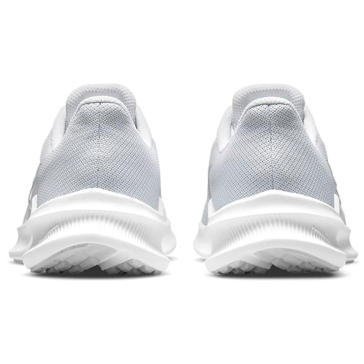 Nike Downshifter 11 Weiß Metallic Silber Damen CW3413-100