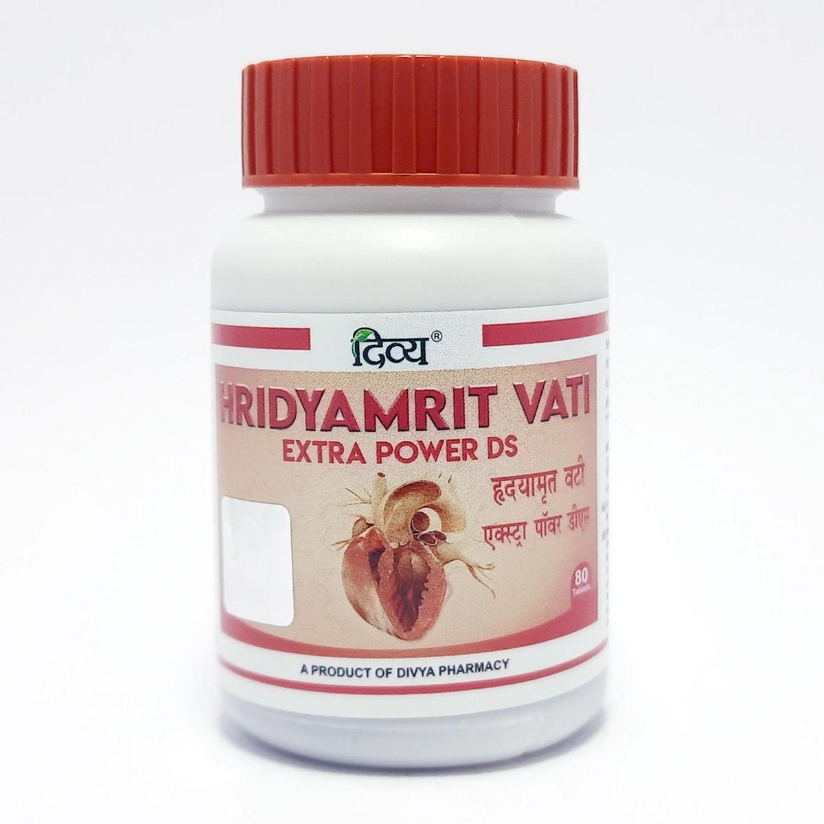 

Patanjali Divya Hridyamrit Vati Extra Power 80n 50gm