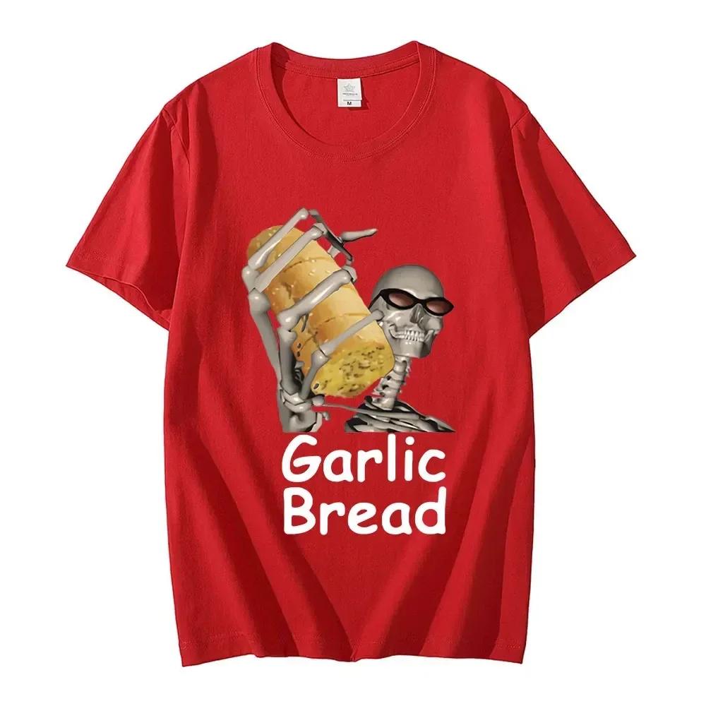 Tričko s česnekovým chlebem Muži Ženy Módní Trička Bavlněné tričko Dětské Hip Hop Trička Trička Chlapecká Trička Y2k Oblečení Unisex Tričko Rapper