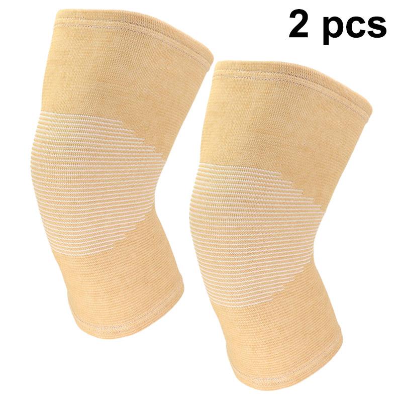 Bamboo Charcoal Knee Warmers For Men Women Breathable Thin-Knit Thermal Sleeves Anti-Slip Joint Support Comfort