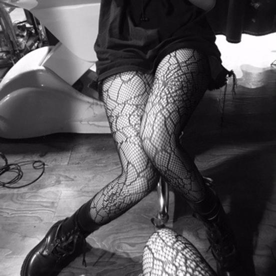 Chilot Elastic Spider Web Design Nylon Sexy Chilot Femei pentru petrecere