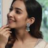 Silver Earrings for Women, Jewellery Set for Women Jhumka, Studs, Rose Gold,White Earrings, Golden Pearl, Traditional Jewellery