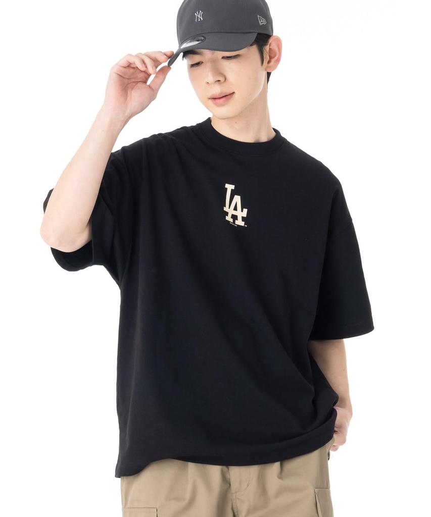 NEW ERA Drop Shoulder Tee Oversized MLB 15171183 NER35A2954 L Black Stone T-Shirt S/S