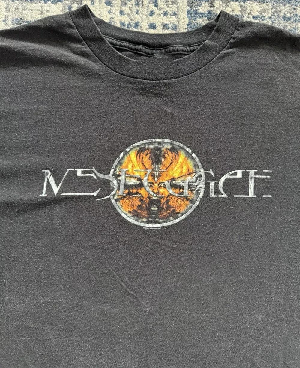 2002 Meshuggah Nothing Concert T Shirt S-5XL Cotton men SG426 XL