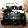 Little Nightmares Bedding Set Single Twin Full Queen King Size Bed Set Adult Kid Bedroom Duvet Cover Sets 3D Anime Bed Sheet Set