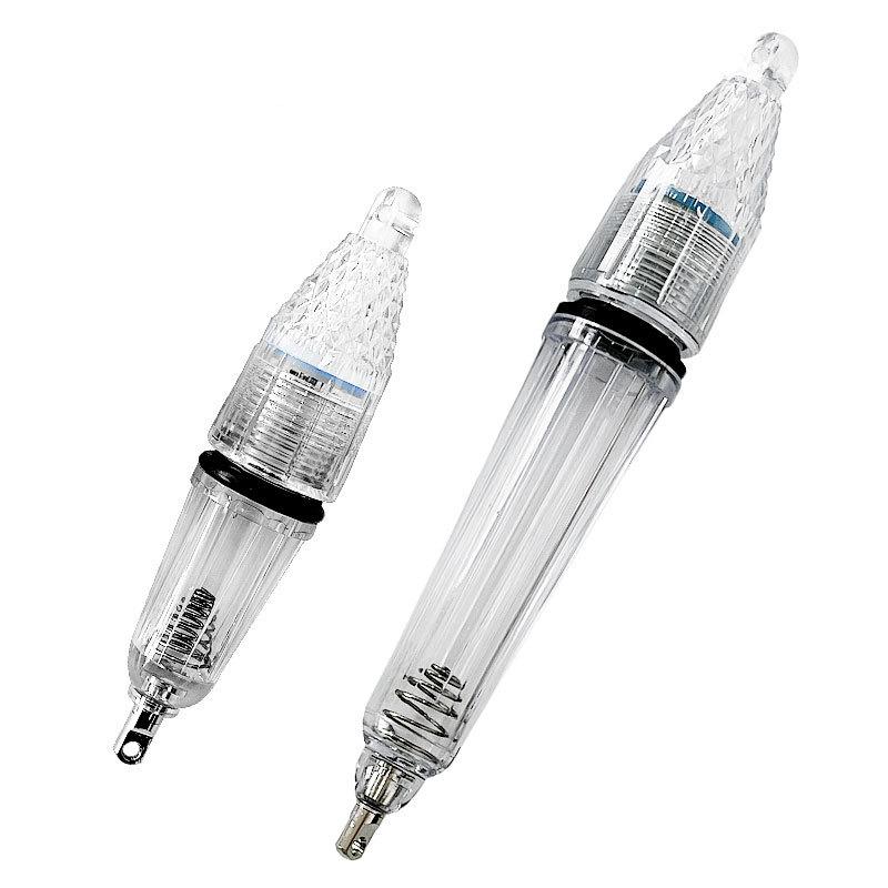 1pc Deep Drop Underwater LED Lure Light 12/17cm 0-300M Fishing Squid Flash Lamp Waterproof Night Fishing Sea Fishing Accessories