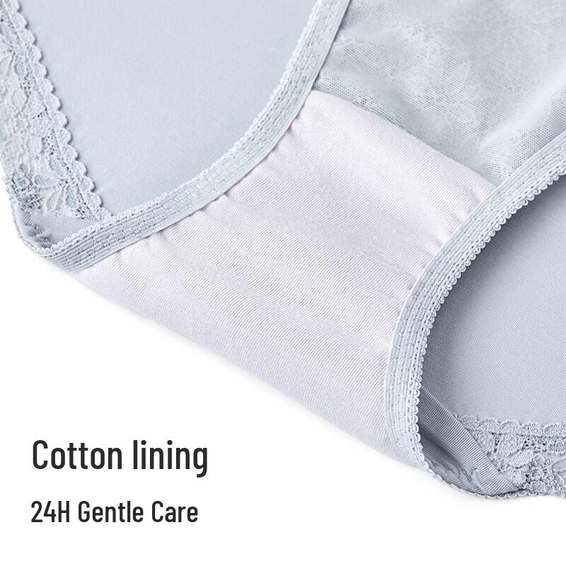 Maniform Women's Soft Modal Low-Rise Lace Briefs 20612163