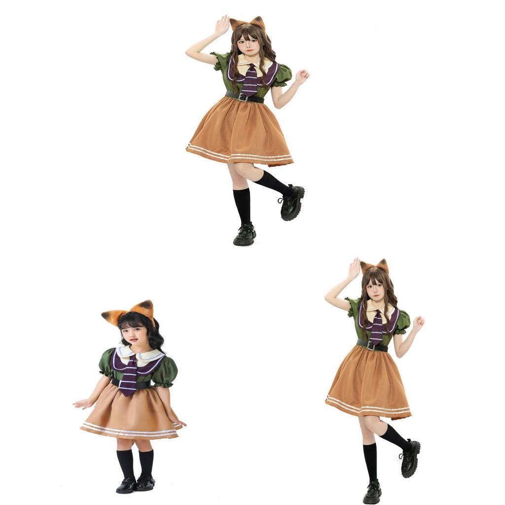 Strój Cosplay Nicka Wilde z Zwierzogrodu Na Role Play Anime i Występy Sceniczne