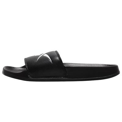 Klassische Pantolette Weiche Sohle Bequeme Flache Sport-Pantoletten Unisex-Sandalen Schwarz Weiß CN0212