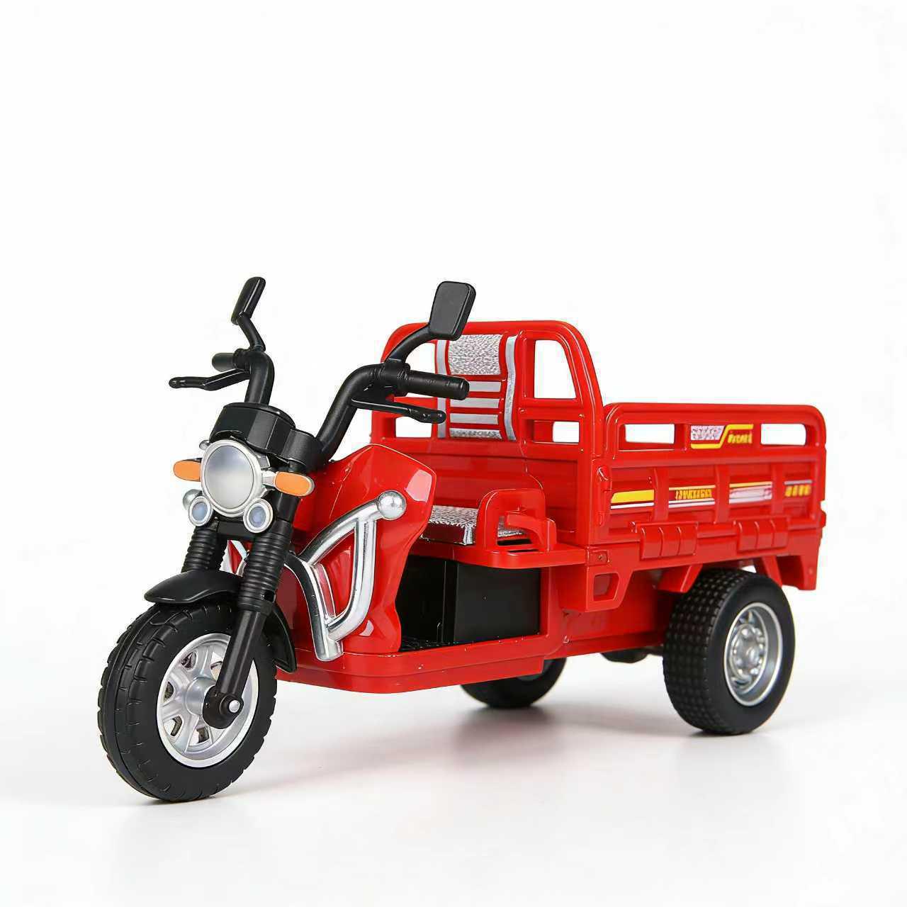 Tricycle Simulation Inertial Toy Car - Children s Three-Wheeled Vehicle Model Gift