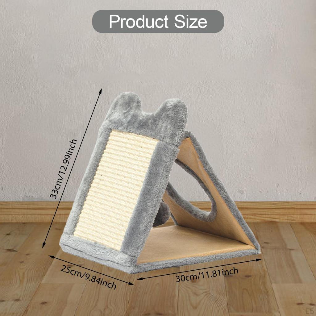 Cat Scratch Pad Scratching Board Foldable Furniture Protector Breathable Scratcher Cardboard for