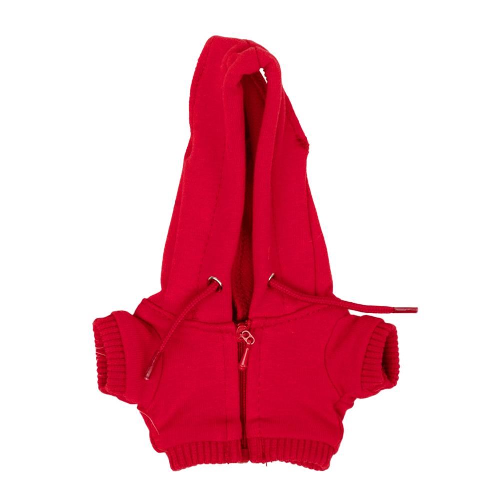 Für 17cm Labubu Puppenkleidung Modekleidung Hoodies Puppenkleidung Farblich passende Hoodies Puppenzubehör Niedliche Dekoration Kleine Kleidung