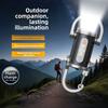 Multifunctional keychain light Outdoor camping Long battery life Mini flashlight Work portable emergency lighting