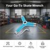 Multifunctional Y-shaped Tool Skateboard Key Screwdriver Durable Design for Quick Fixes Anywhere