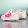 Boy/girls Sneakers with Wheels Four -wheel Sports Boots Wheel Skate Can Remove Student Skate Shoes