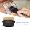 Ergonomic Handle Neck Duster Brush ABS Handle Barber Brush Duster  For Hairdressing