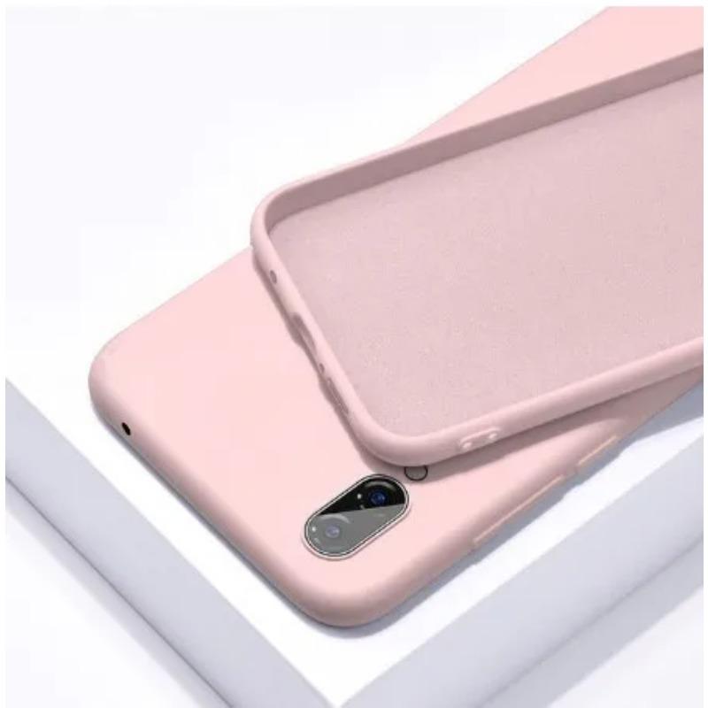 Coque en silicone liquide pour Realme X3 SuperZoom X50 X7 X2 8 7 6 5 Pro XT C17 C15 C11 7 6s 6i 5i, coque arrière en TPU souple