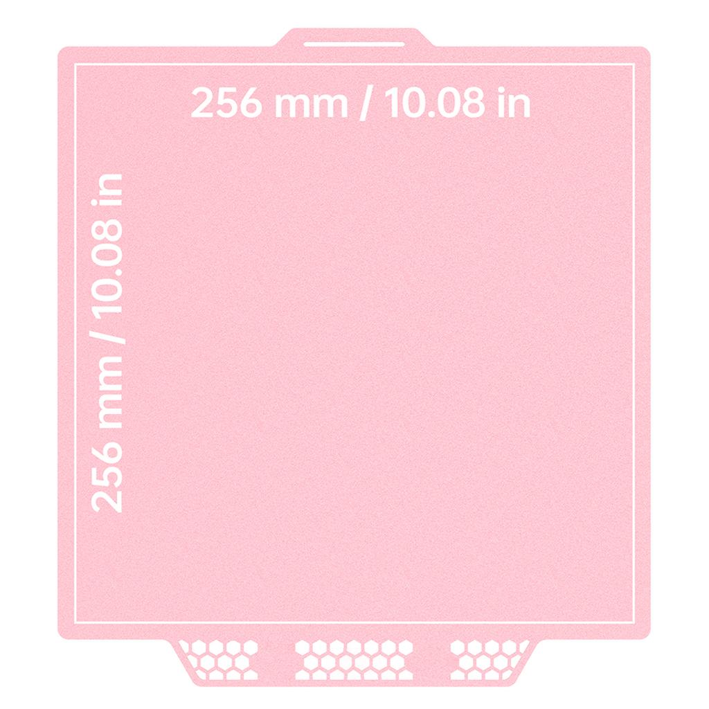 Stahl-Druckplatte Ersatz für X1 3D-Drucker Doppelseitig Niedrigenergie-Drucken 3D-Druck Bauplatten Zubehör