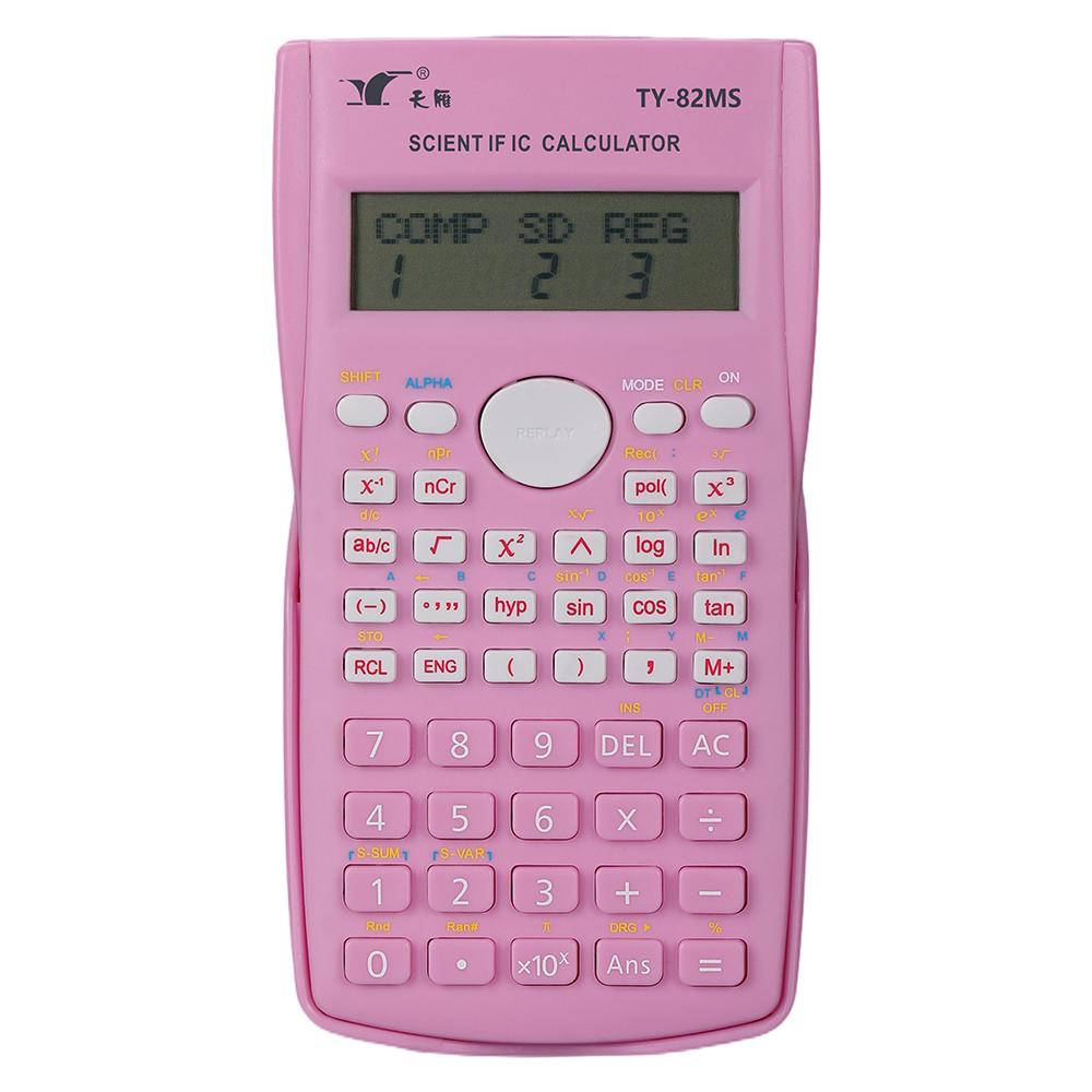 Scientific Calculators Math Calculator with 240 MultiFunctional Calculator 2 Lines LCD Display