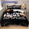 Hocus Pocus Focus Print 3Pcs Bedding Setduvet Cover With 2 Bedropillowcase Home Birthday Gift