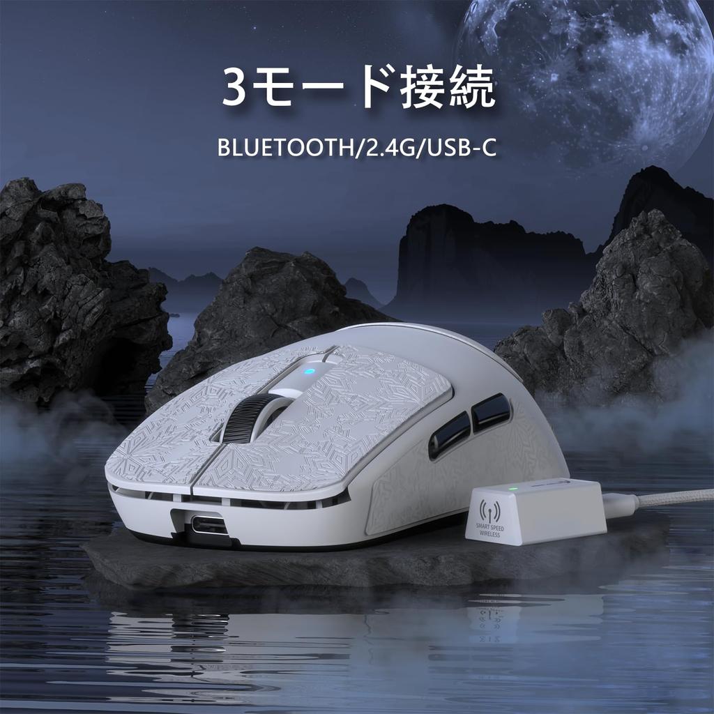 ATTACK SHARK R6 39g Gaming PixArt PAW3950MAX Gaming 42000 Nordic 52840 Continuous Wireless Optical Microswitches Million FPS Game Office Mouse for