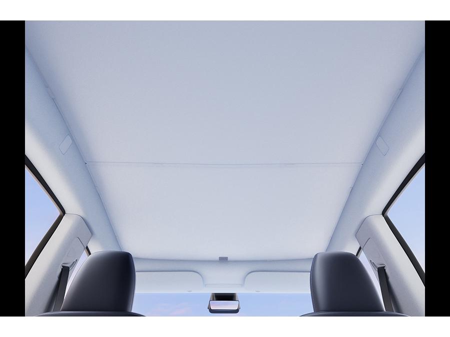 Tesla Model Y/3 Ice Crystal Honeycomb Sunshade for Sunroof