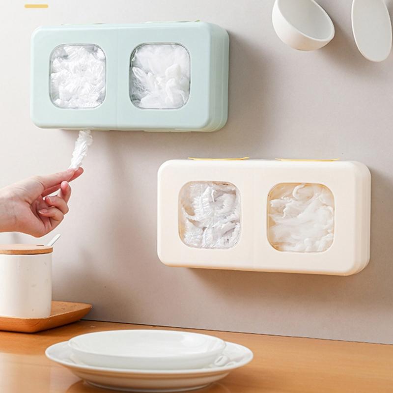 Multifunktionale Frischhaltefolien-Aufbewahrungsbox Zubehör für den Heimgebrauch Bietet Platz für verschiedene Größen Stilvolle Designs Dekoration