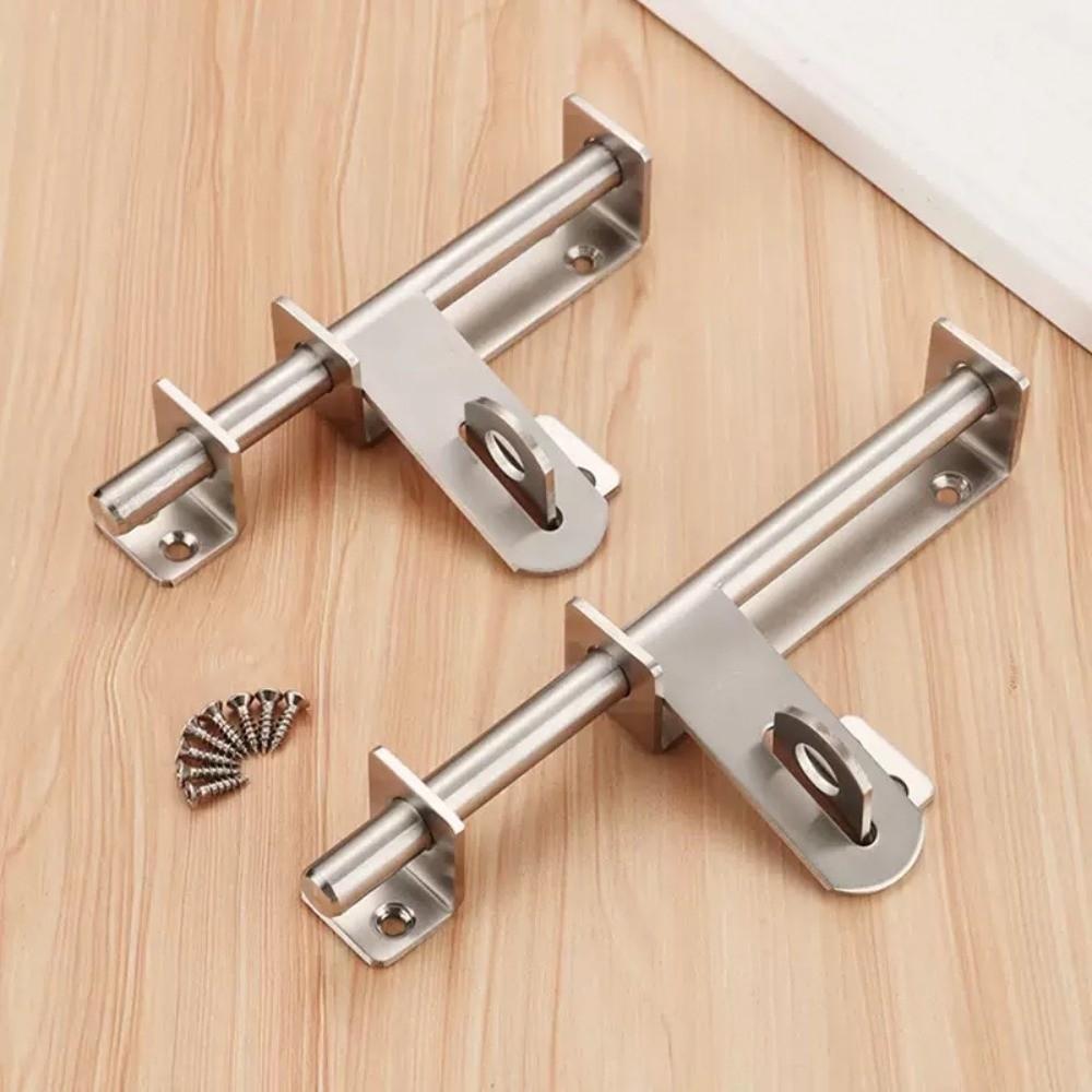 Heavy Duty Door Buckle Hasp Anti-theft Door Lock Buckle Door Bolts Catch Lock Sliding Door