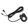 Bicycless LED Light Horn Button Scooter Horn Headlight Switches Electric Bicycles Headlight Horn Turn Signal Light