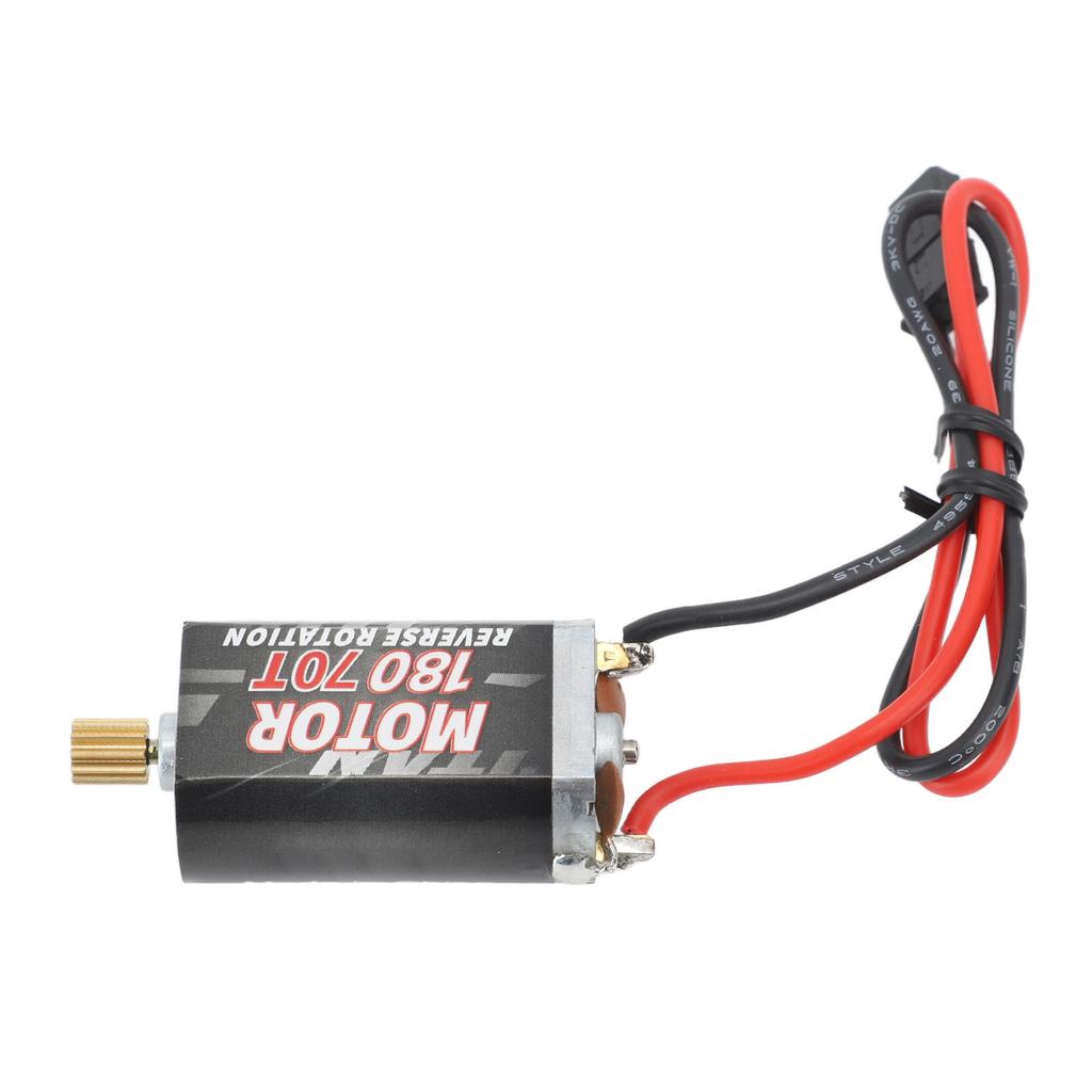 Motor Periat 7.2V 180 Torsiune Mare Fier Cupru Zgomot Redus Motor RC pentru Traxxas Crawler 118 70T