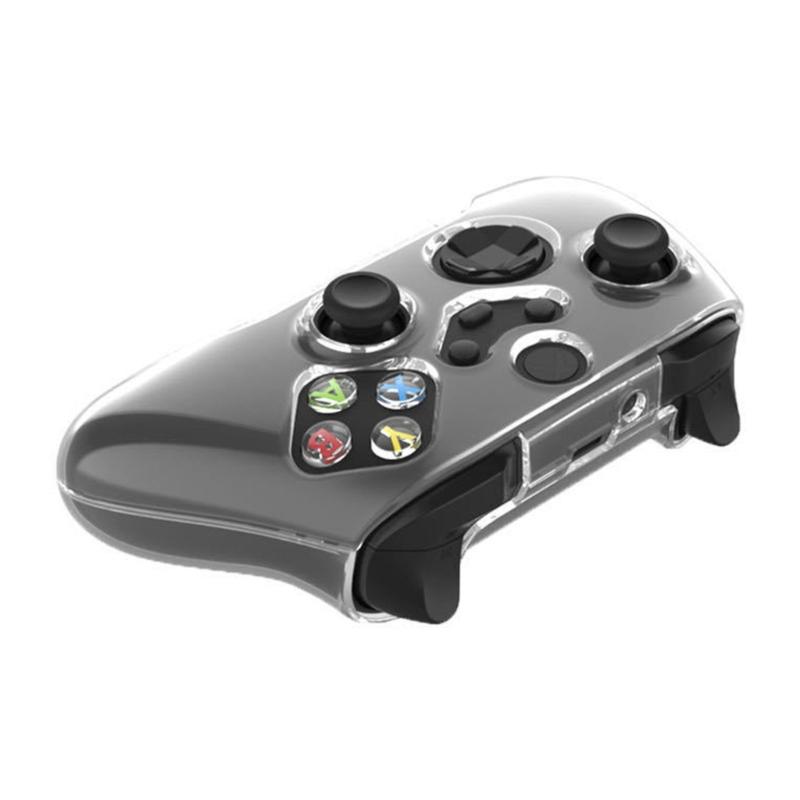 Clear Case Crystal Protective Cover Wear Resistant for XSX Game Controller PC Gaming Protector Sleeve