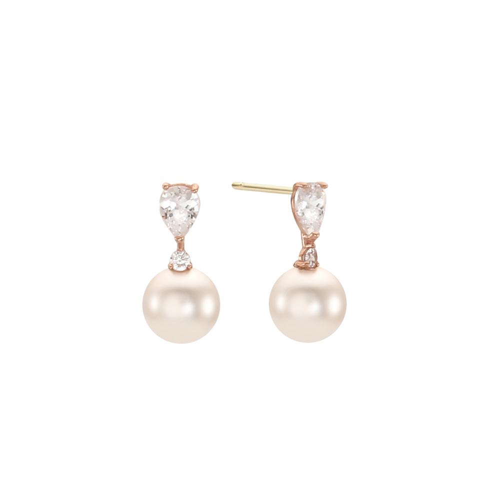 Lloyd Drop Point Pearl Earrings Lptl4078T