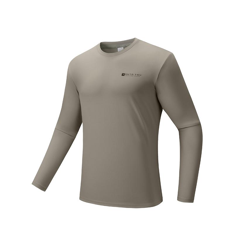 

Anta Autumn Comprehensive Training Moisture-Wicking Quick-Dry Long Sleeve T-Shirt Men Tops 952547408-2 S