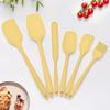 6 Pieces Silicone Spatula Set, Rubber Spatulas Silicone Heat Resistant Spatula Set for Kitchen Use, Food Grade Rubber Spatula with Ergonomic Grip,