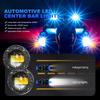 2PCS 3 Inch LED Work Light 6500K Flush Mount Driving Light Fog Lights For 4x4 Jeep Offroad ATV Trucks Motorcycle Headlights