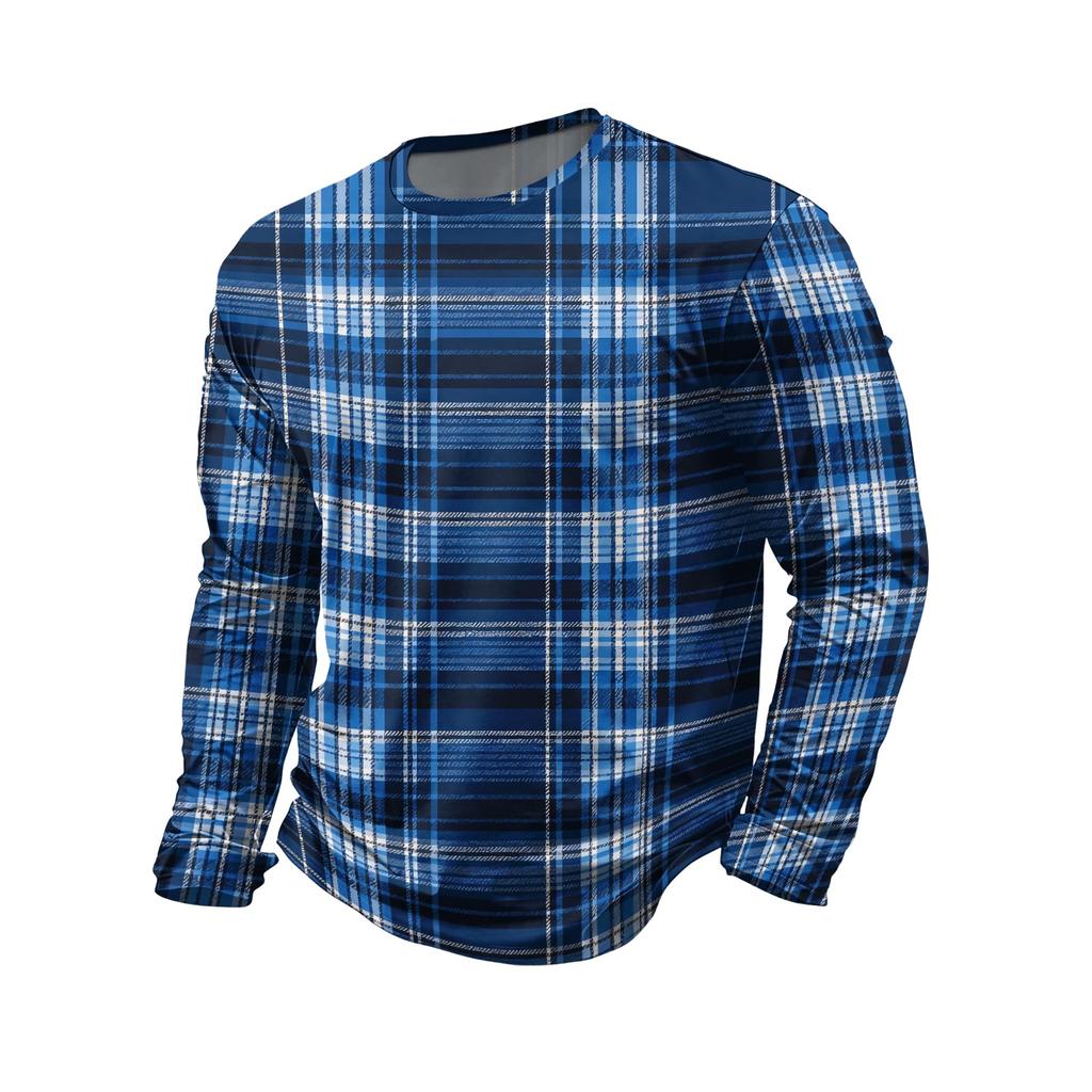 Men's Neck Long Sleeve T-Shirt