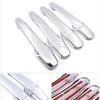 For Mazda 3 BK Sedan Hatch MPS 2004 2005 2006 2007 2008 2009 Luxuriou Chrome Door Handle Cover Trim Set Car Styling Accessories