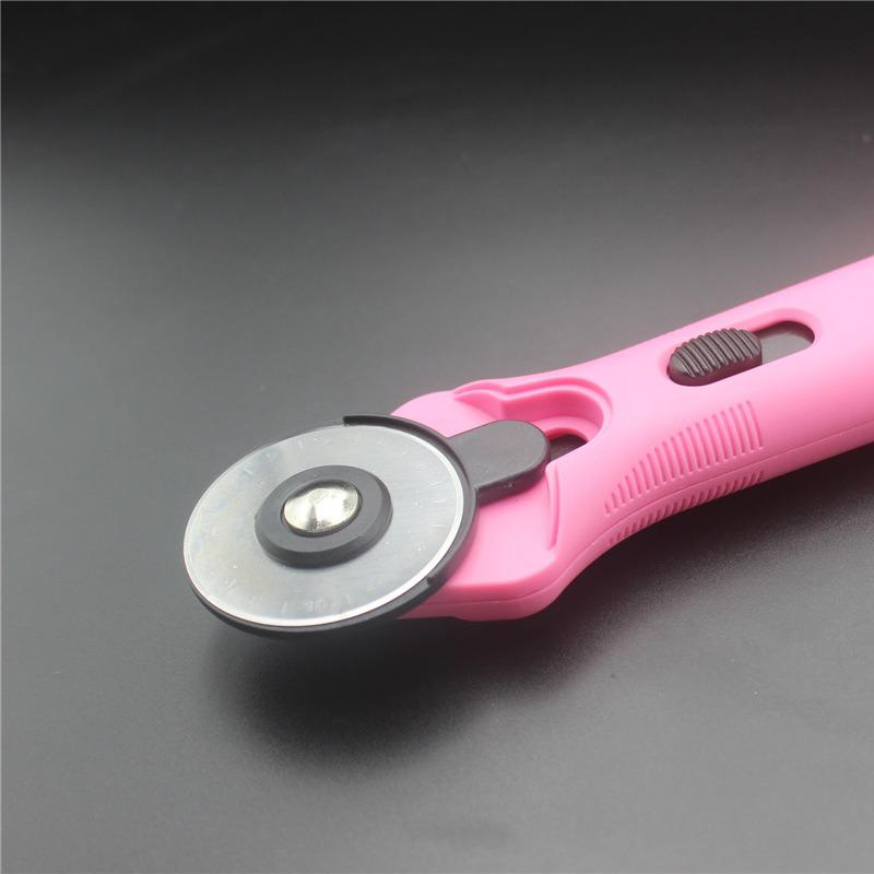 Quilting Wheel Knife 45mm Leather Cutting Knife1pc Manual Rotary Cutting Plastic Handle Roller Knife