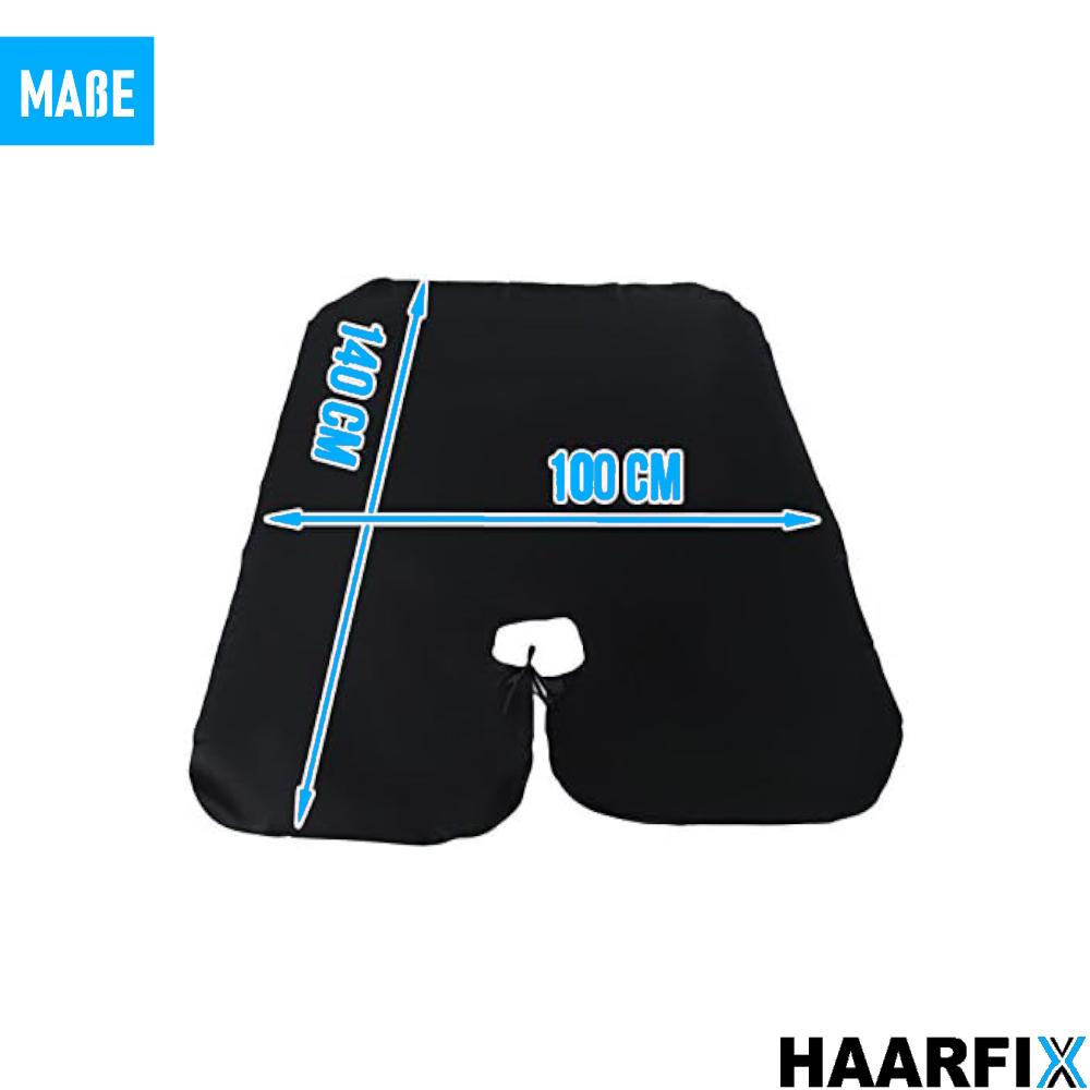 HAARFIX Friseurumhang Haarschneideumhang Frisörumhang Frisierumhang Friseur Cape