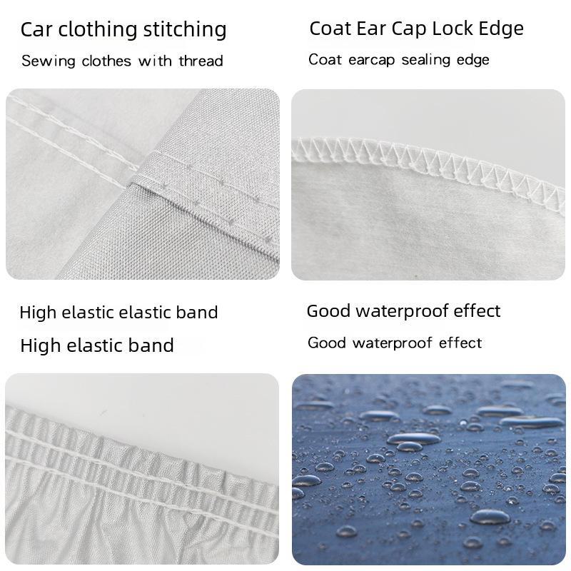 Anbijie Peva Cotton Insulation Thick Car Cover - Schützen Sie Ihr Auto vor Frost, Schnee und Regen