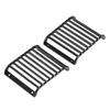 2 Pcs Metal Front Light Cover Grille for Traxxas TRX 4 1 10 Scale RC Crawler Car