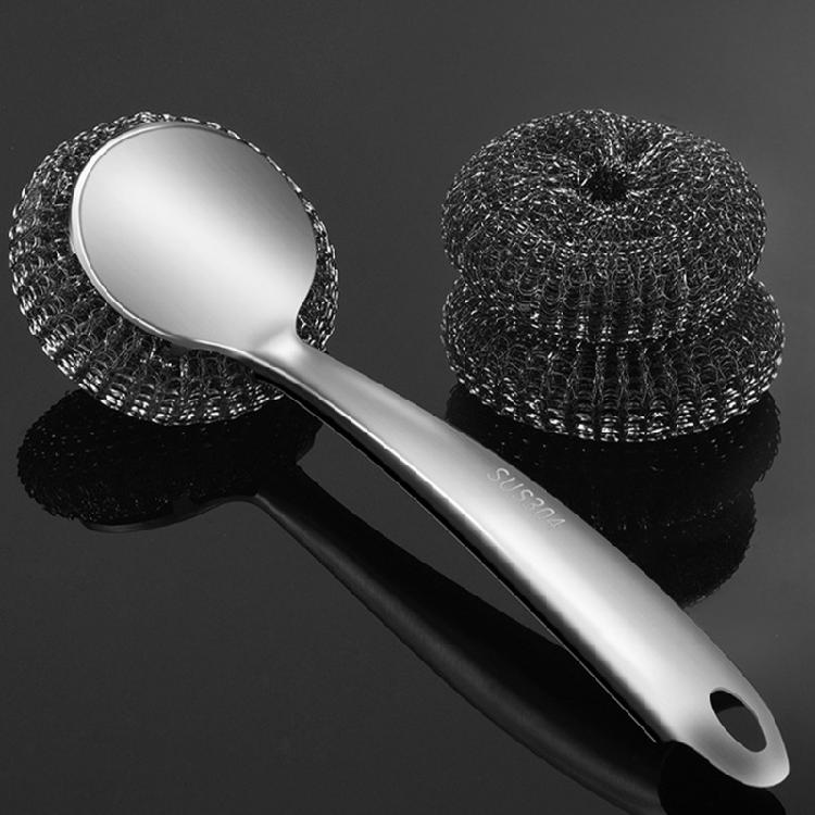 Edelstahl Scheuerbürste Spülbürsten Set Langlebige Metallbürste für Harte Oberflächen
